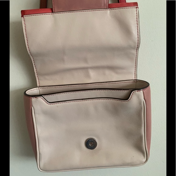 Reed Krakoff leather Crossbody Bag Neutrals & Pink Leather - Picture 10 of 11